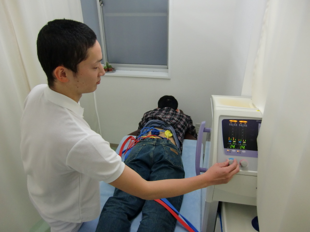 最新の機器を使用中